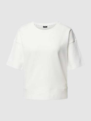 JOOP! T-Shirt mit 1/2-Arm in Offwhite, Größe 44