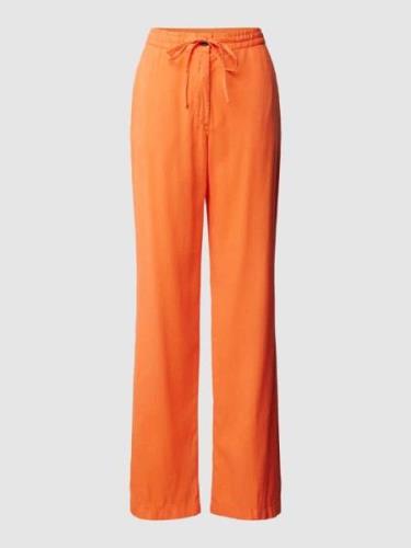 JOOP! Flared Stoffhose mit Gesäßtaschen in Orange, Größe 31