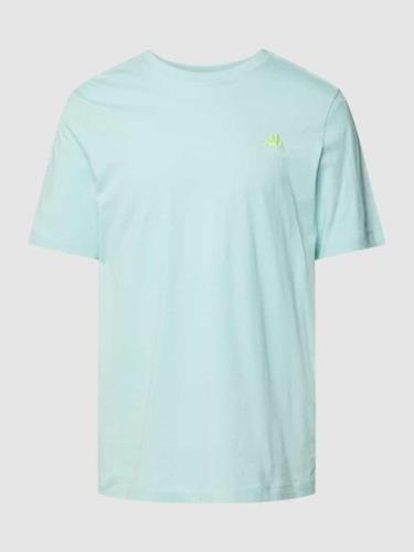 Kappa T-Shirt mit Label-Stitching in Mint, Größe S