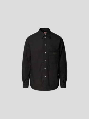 Kenzo Regular Fit Freizeithemd aus Baumwolle in Black, Größe S