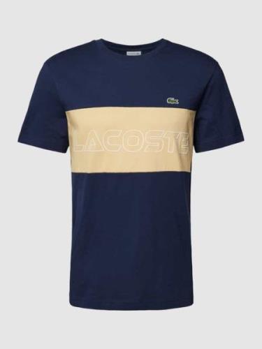 Lacoste T-Shirt im Colour-Blocking-Design Modell 'ON COLOR BLOCK' in D...