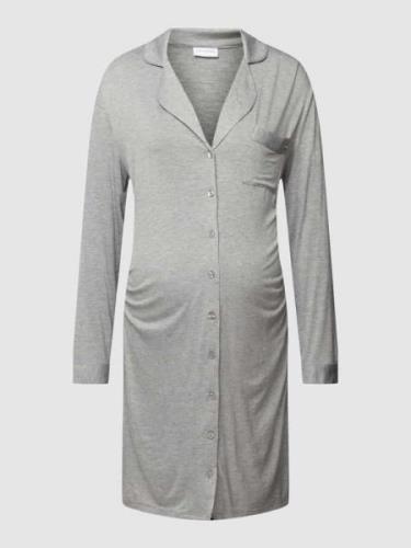 LASCANA Nachthemd mit Umlegekragen Modell 'Nightgown Matern' in Mittel...