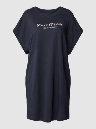 Marc O'Polo Nachthemd mit Fledermausärmel in Dunkelblau, Größe XS