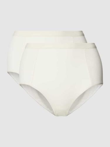 Marc O'Polo Hipster in Melange-Optik Modell 'ICONIC RIB' in Offwhite, ...