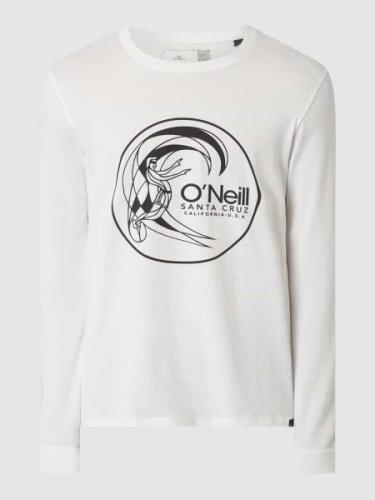 ONeill Regular Fit Longsleeve mit Logo in Weiss, Größe M