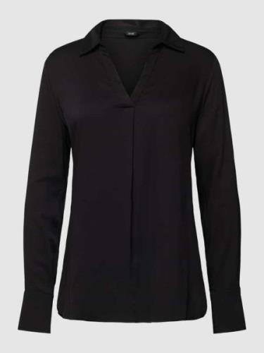 OPUS Bluse im unifarbenen Design Modell 'Fangi' in Black, Größe 38