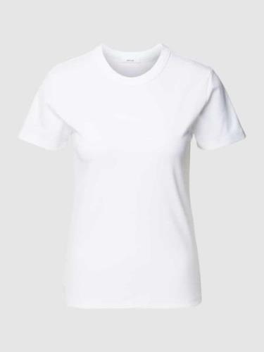 OPUS T-Shirt mit Rundhalsausschnitt Modell 'Samun' in Weiss, Größe 44