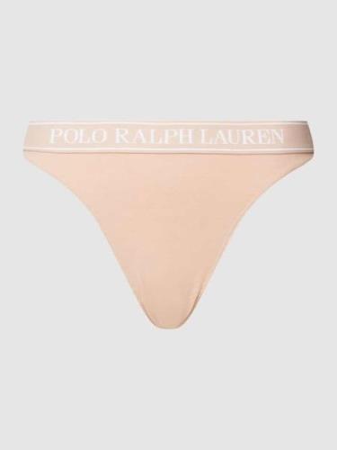 Polo Ralph Lauren String mit elastischem Bund in Rose, Größe XS