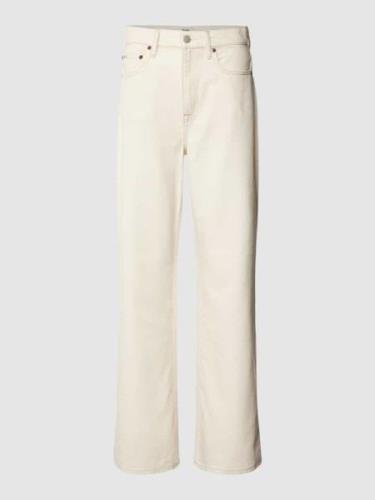 Polo Ralph Lauren Wide Leg Jeans im 5-Pocket-Design in Offwhite, Größe...