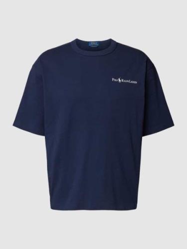 Polo Ralph Lauren T-Shirt mit überschnittenen Schultern in Marine, Grö...