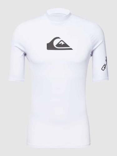 Quiksilver T-Shirt mit Logo-Detail Modell 'ALL TIME SS' in Weiss, Größ...