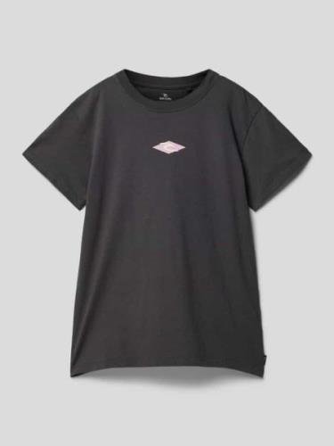 Rip Curl T-Shirt mit Motiv-Print auf der Rückseite in Black, Größe 152