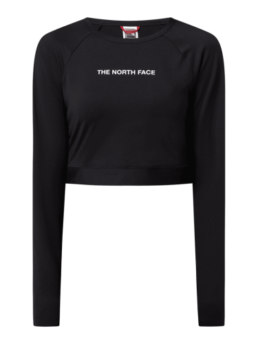 The North Face Cropped Shirt mit Stretch-Anteil in Black, Größe XL