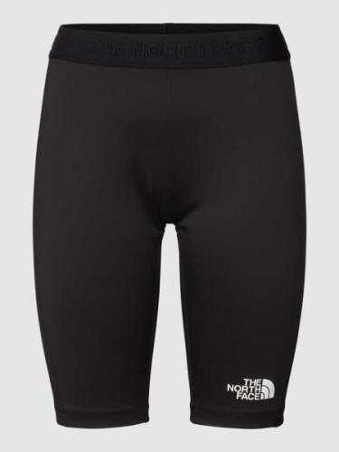 The North Face Shorts mit Logo-Print in Black, Größe XS