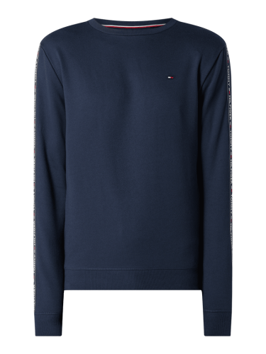 Tommy Hilfiger Sweatshirt aus Baumwollmischung in Marine, Größe S