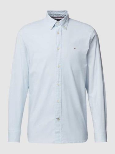 Tommy Hilfiger Freizeithemd mit Button-Down-Kragen Modell 'OXFORD' in ...