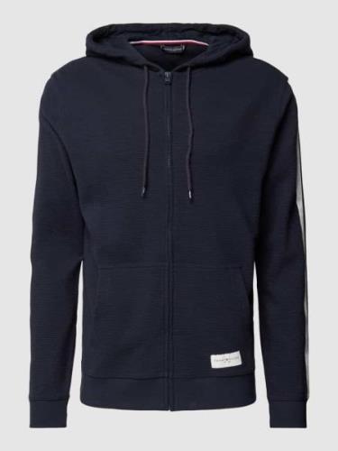 Tommy Hilfiger Sweatjacke mit Kapuze Modell 'ESTABLISHED' in Marine, G...