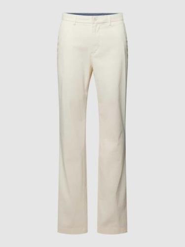 Tommy Hilfiger Chino mit Gesäßtaschen Modell 'DENTON' in Offwhite, Grö...