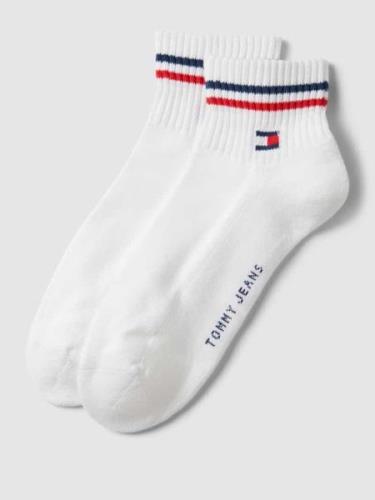 Tommy Hilfiger Socken mit Label-Print im 2er-Pack in Weiss, Größe 43/4...