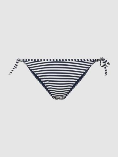 TOMMY HILFIGER Bikini-Hose mit Streifenmuster in Marine, Größe XS