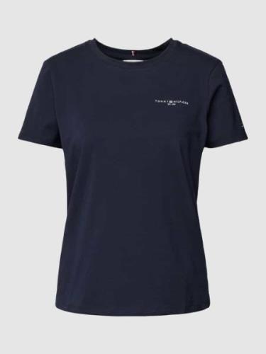 Tommy Hilfiger T-Shirt mit Label-Print Modell '1985' in Marine, Größe ...