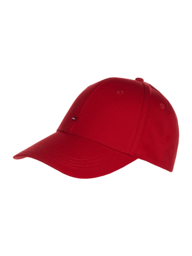 Tommy Hilfiger Cap mit Label-Stitching in Rot, Größe One Size