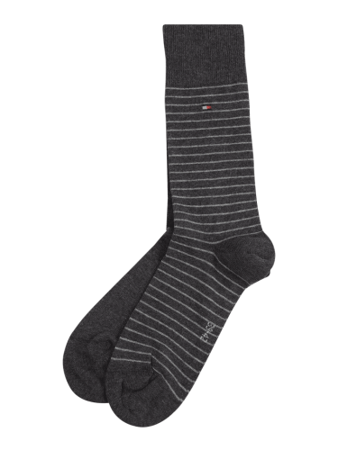 Tommy Hilfiger Socken im 2er-Pack in Anthrazit, Größe 39-42