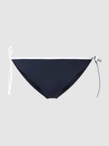 TOMMY HILFIGER Bikini-Hose mit seitlicher Schnürung in Dunkelblau, Grö...