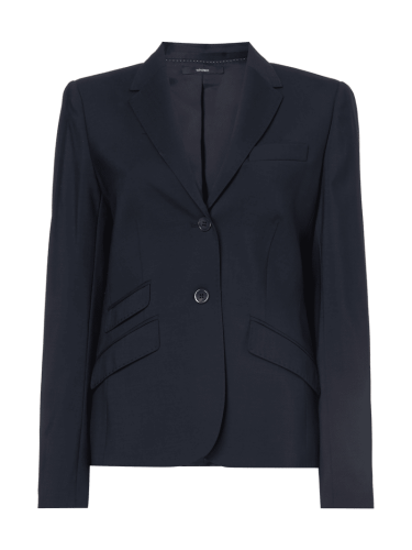 Windsor Blazer aus Schurwoll-Elasthan-Mix in Marine, Größe 36