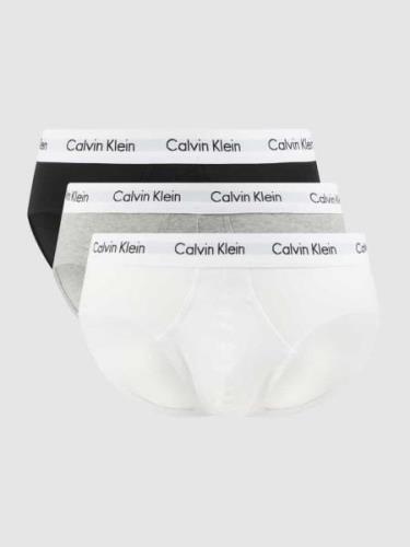 Calvin Klein Underwear Slips aus Baumwoll-Mix im 3er-Pack in Black, Gr...