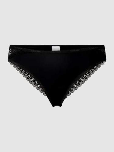 Calvin Klein Underwear String mit Häkelspitze Modell 'FLIRTY' in Black...