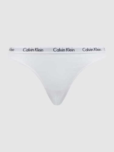 Calvin Klein Underwear String mit Stretch-Anteil in Weiss, Größe XL