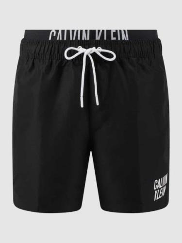 Calvin Klein Underwear Badehose mit elastischem Logo-Bund in Black, Gr...