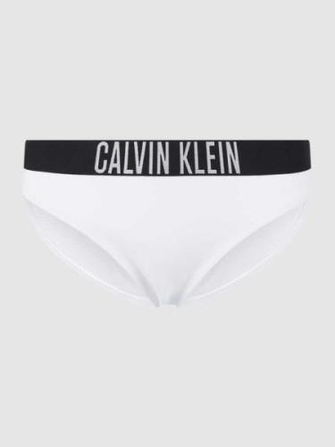 Calvin Klein Underwear Bikini-Hose mit Logo-Bund in Weiss, Größe XS