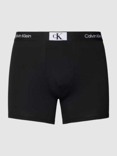 Calvin Klein Underwear Trunks mit Label-Detail in Black, Größe S