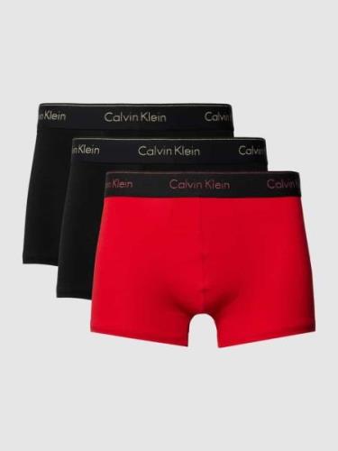 Calvin Klein Underwear Trunks mit elastischem Logo-Bund im 2er-Pack in...