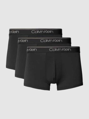 Calvin Klein Underwear Trunks mit elastischem Bund in Black, Größe L