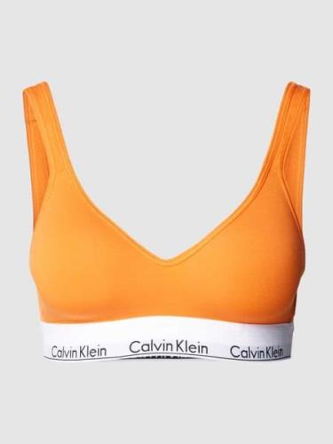 Calvin Klein Underwear Sport-BH mit breiten Trägern und unifarbenem De...