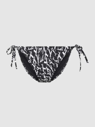 Calvin Klein Underwear Bikini-Hose mit Logo-Muster in Black, Größe XS