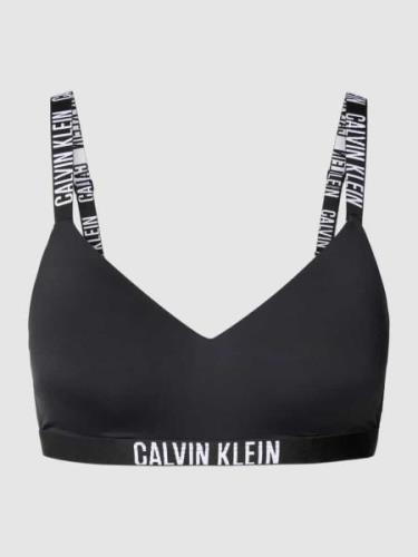 Calvin Klein Underwear BH mit Label-Details in Black, Größe S