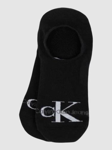 CK Calvin Klein High Cut Füßlinge mit Logo in Black, Größe 40/46