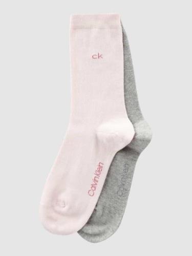 CK Calvin Klein Socken im 2er-Pack in Rosa, Größe 1