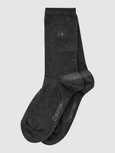 CK Calvin Klein Socken im 2er-Pack in Dunkelgrau, Größe 37/41