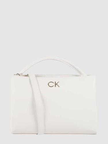 CK Calvin Klein Handtasche in Leder-Optik in Ecru, Größe One Size