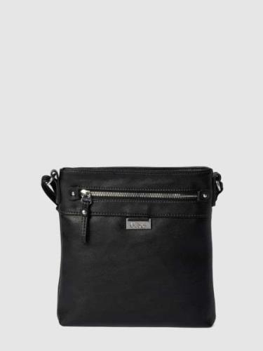 GABOR Crossbody Bag in Leder-Optik in Black, Größe One Size