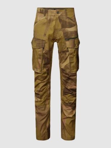 G-Star Raw Cargohose mit Camouflage-Muster in Khaki, Größe 30/32