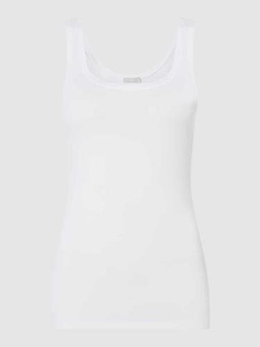 Hanro Unterhemd aus Mikrofaser Modell Touch Feeling in Weiss, Größe XS