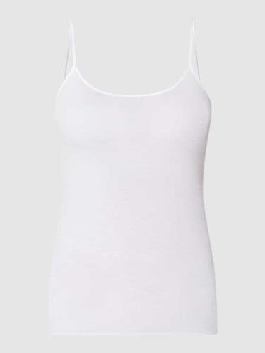Hanro Unterhemd aus merzerisierter Baumwolle Modell 'Cotton Seamless' ...