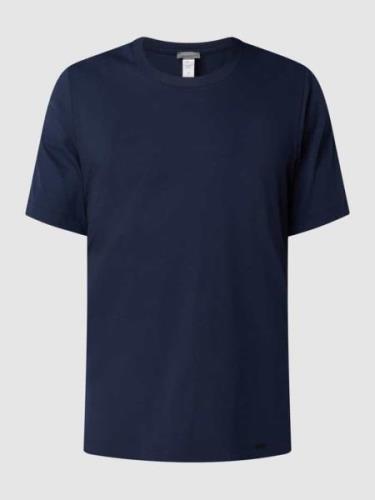 Hanro T-Shirt aus Single Jersey in Dunkelblau, Größe S