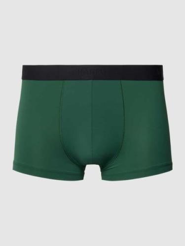 Hanro Trunks mit Label-Bund in Dunkelgruen, Größe XXL